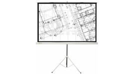 Bildschirm für Beamer CACTUS Triscreen 127x127, Diagonale: 67''
