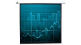 Bildschirm für Beamer Sakura Cinema Wallscreen 200x200 (SCPSW-200x200), Diagonale: 111''