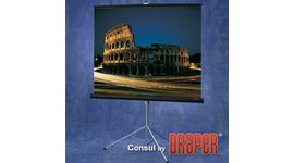 Bildschirm für Beamer Draper Consul 178x178, Diagonale: 70''
