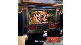 Bildschirm für Beamer Draper Clarion 302/119', Diagonale: 119''