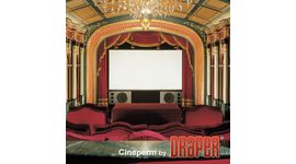 Bildschirm für Beamer Draper Cineperm 254/100', Diagonale: 100''