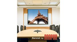 Bildschirm für Beamer Draper Baronet 165/65', Diagonale: 65''