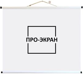 Bildschirm für Beamer Pro-Ekran Screen 125x125, Diagonale: 70''