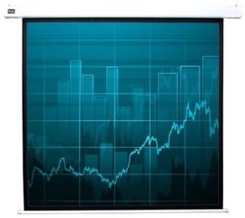 Bildschirm für Beamer Sakura Cinema Wallscreen 127x127 (SCPSW-127x127), Diagonale: 71''