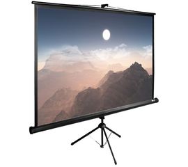 Bildschirm für Beamer CACTUS TriExpert 180x180 (CS-PSTE-180x180-BK), Diagonale: 100''