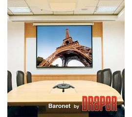 Bildschirm für Beamer Draper Baronet 165/65', Diagonale: 65''