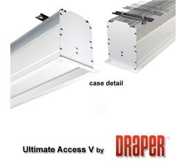 Bildschirm für Beamer Draper Ultimate Access/V 280/110', Diagonale: 110''