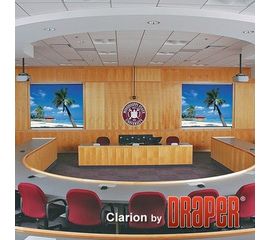 Bildschirm für Beamer Draper Clarion 213/84', Diagonale: 84''