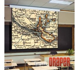Bildschirm für Beamer Draper Targa 457/180', Diagonale: 180''