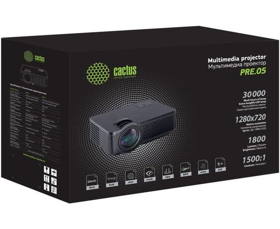 Beamer CACTUS CS-PRE.05B.WXGA-W, bild 4