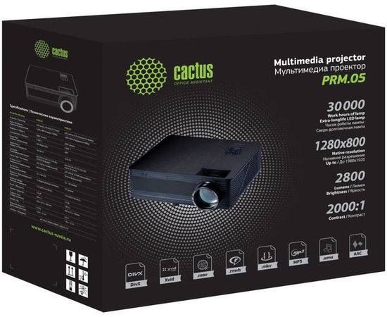 Beamer CACTUS CS-PRM.05B.WXGA-A, bild 2