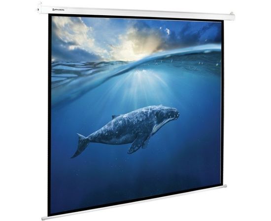 Bildschirm für Beamer Brauberg Moto 178x178 (236733), Diagonale: 100'', bild 2