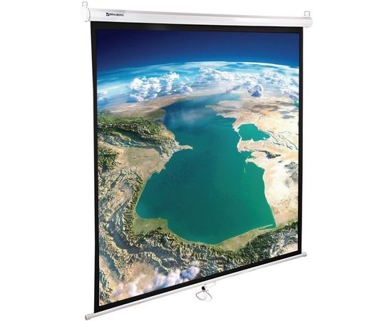 Bildschirm für Beamer Brauberg Wall 150x150 (236725), Diagonale: 83'', bild 2