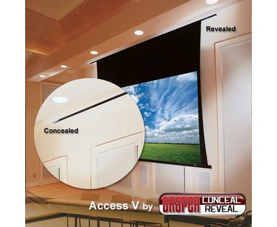 Bildschirm für Beamer Draper Access/Series V 295x184, Diagonale: 137'', bild 4