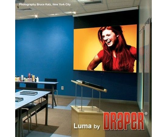 Bildschirm für Beamer Draper Luma 127x127, Diagonale: fünfzig'', bild 5