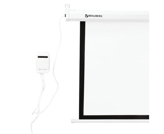 Bildschirm für Beamer Brauberg Moto 178x178 (236733), Diagonale: 100'', bild 4