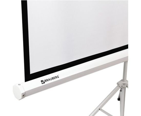 Bildschirm für Beamer Brauberg Tripod 180x180 (236730), Diagonale: 100'', bild 4