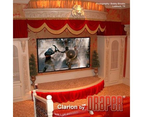 Bildschirm für Beamer Draper Clarion 165/65', Diagonale: 65'', bild 2