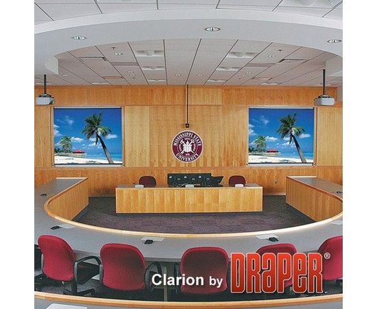 Bildschirm für Beamer Draper Clarion 208/82', Diagonale: 82'', bild 4