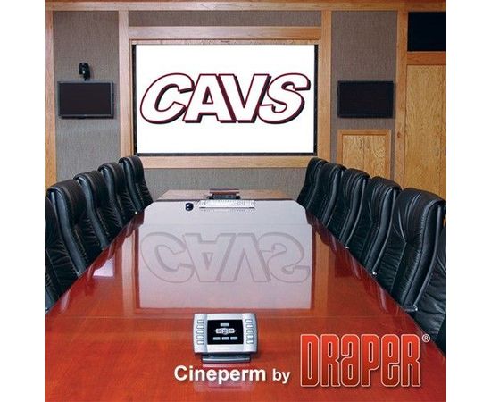 Bildschirm für Beamer Draper Cineperm 234/92', Diagonale: 92'', bild 3