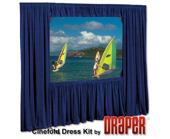 Bildschirm für Beamer Draper Cinefold 269/106', Diagonale: 106'', bild 4