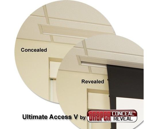 Bildschirm für Beamer Draper Ultimate Access/V 280/110', Diagonale: 110'', bild 2