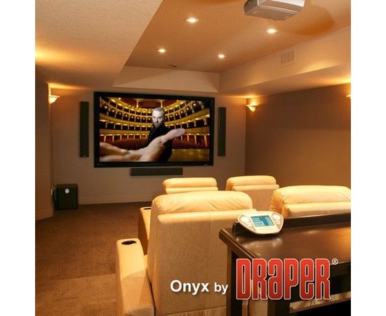 Bildschirm für Beamer Draper Onyx 264x147, Diagonale: 119'', bild 6