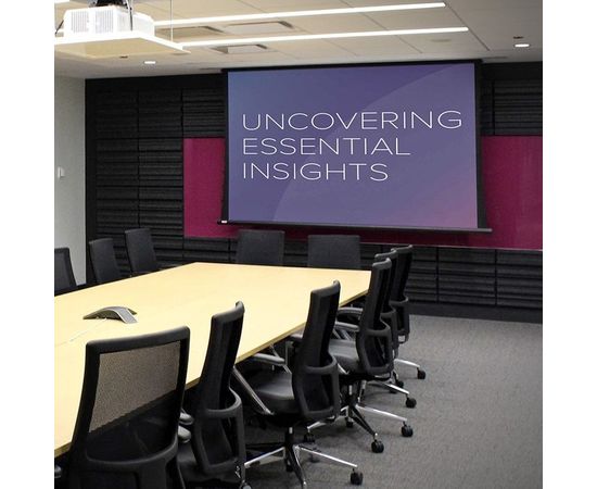 Bildschirm für Beamer Draper Access FIT/V 269/106', Diagonale: 106'', bild 4