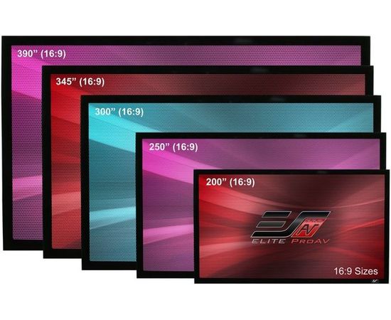 Bildschirm für Beamer Elite Screens ezFrame Plus 443x249, Diagonale: 200'', bild 3