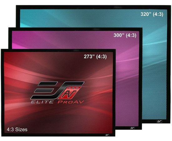 Bildschirm für Beamer Elite Screens ezFrame Plus 443x249, Diagonale: 200'', bild 4
