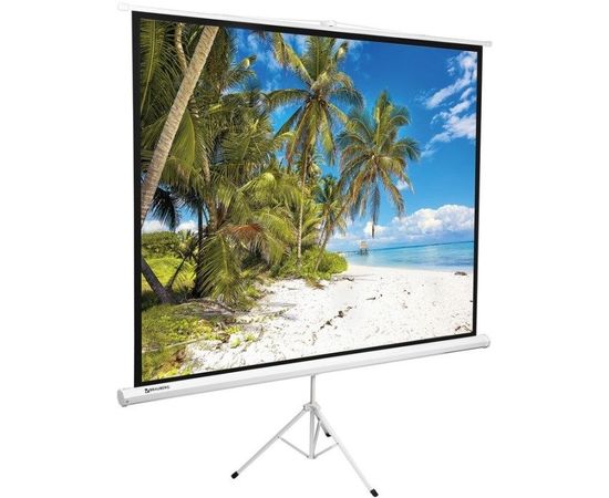 Bildschirm für Beamer Brauberg Tripod 200x150 (236732), Diagonale: 98'', bild 2