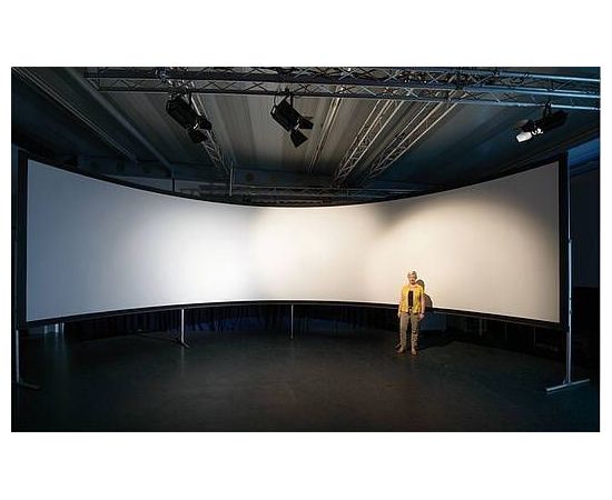 Bildschirm für Beamer AV Stumpfl Curve 580x160, Diagonale: 237'', bild 3