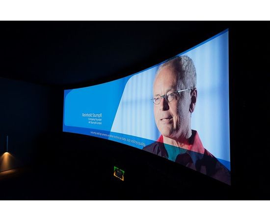 Bildschirm für Beamer AV Stumpfl Curve 1080x240, Diagonale: 436'', bild 4