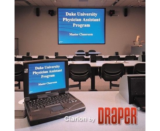 Bildschirm für Beamer Draper Clarion 381/150', Diagonale: 150'', bild 5