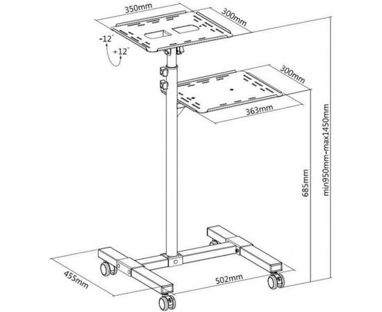 Beamertische i-Tech TS-8, bild 5